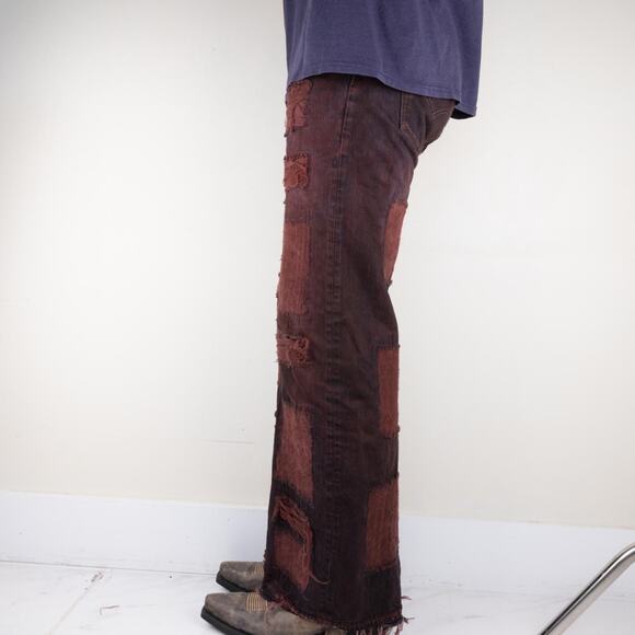 Custom wide leg baggy flared - Picture 4 of 8